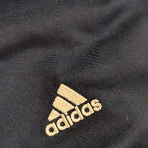 Ladies Women's SZ M/L Addidas Track Suit Navy Blue